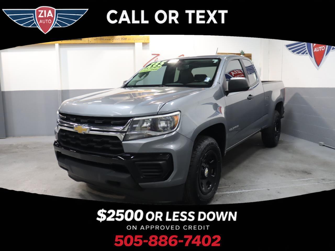2021 Chevrolet Colorado 2WD Ext Cab 128" Work Truck