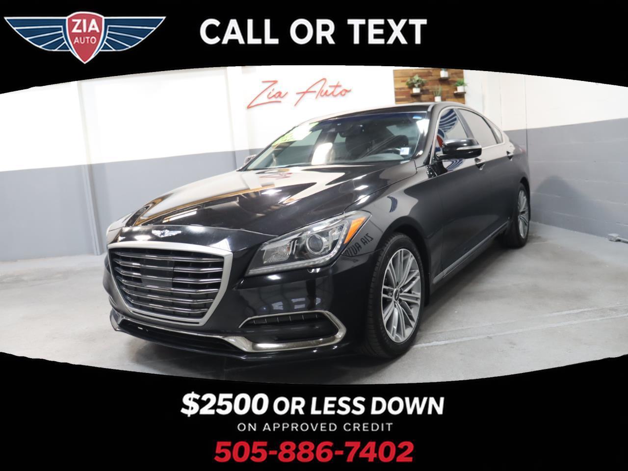 2019 Genesis G80 4d Sedan RWD 3.8L