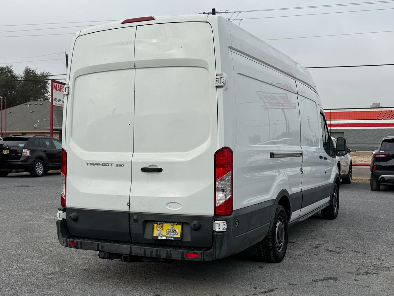 Ford Transit Cargo Van T-350 148" EL Hi Rf 9500 GVWR Sliding RH Dr 2016