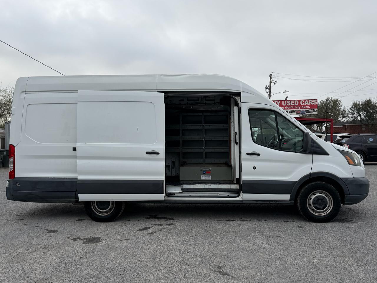 Ford Transit Cargo Van T-350 148" EL Hi Rf 9500 GVWR Sliding RH Dr 2016