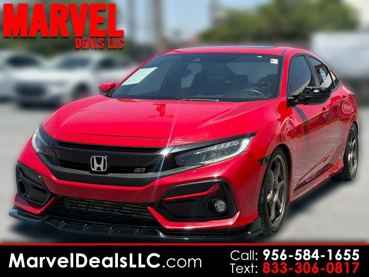 2020 Honda Civic Si Sedan Manual w/Summer Tires