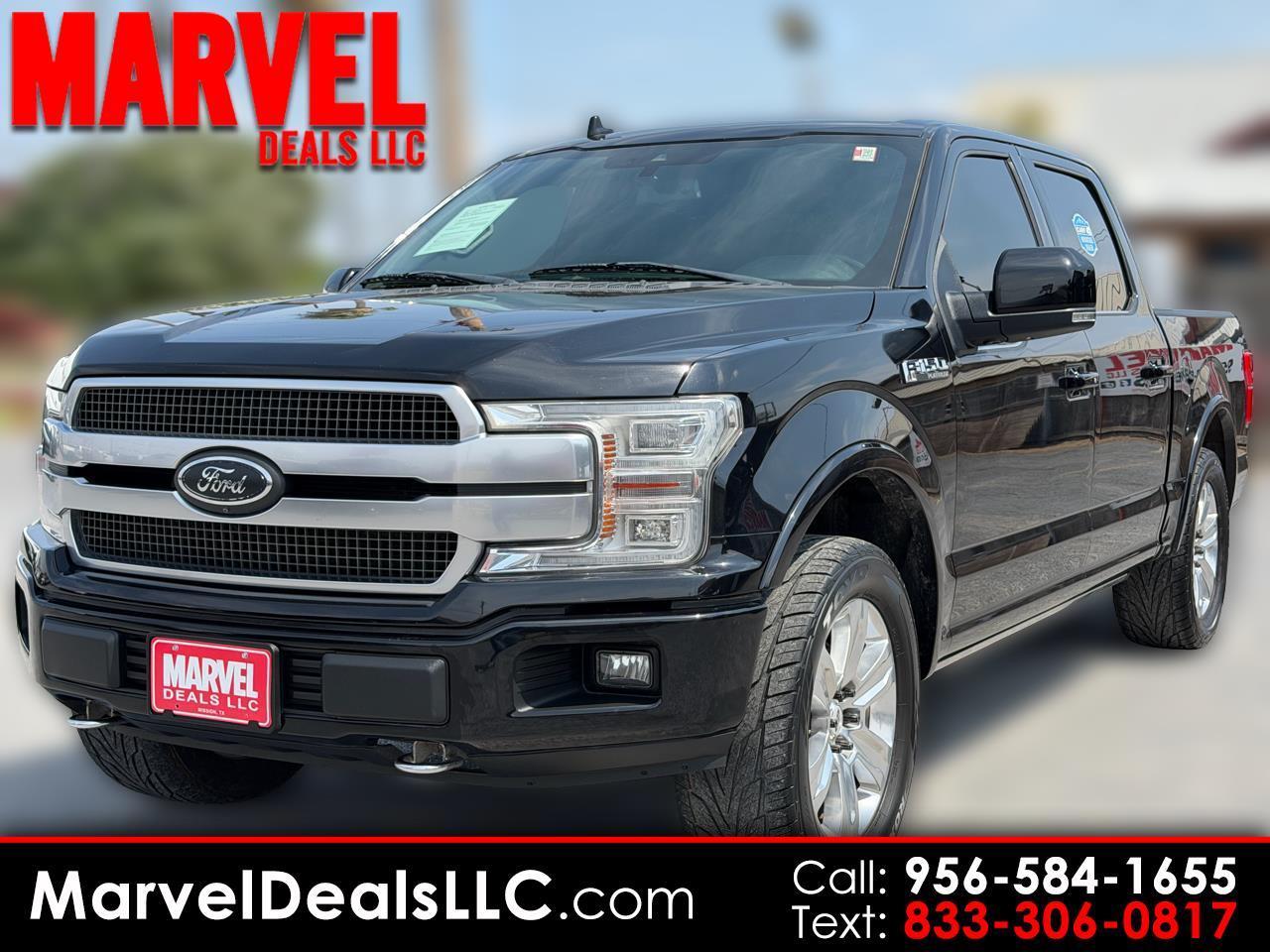 2020 Ford F-150 Platinum SuperCrew 5.5-ft. Bed 4WD