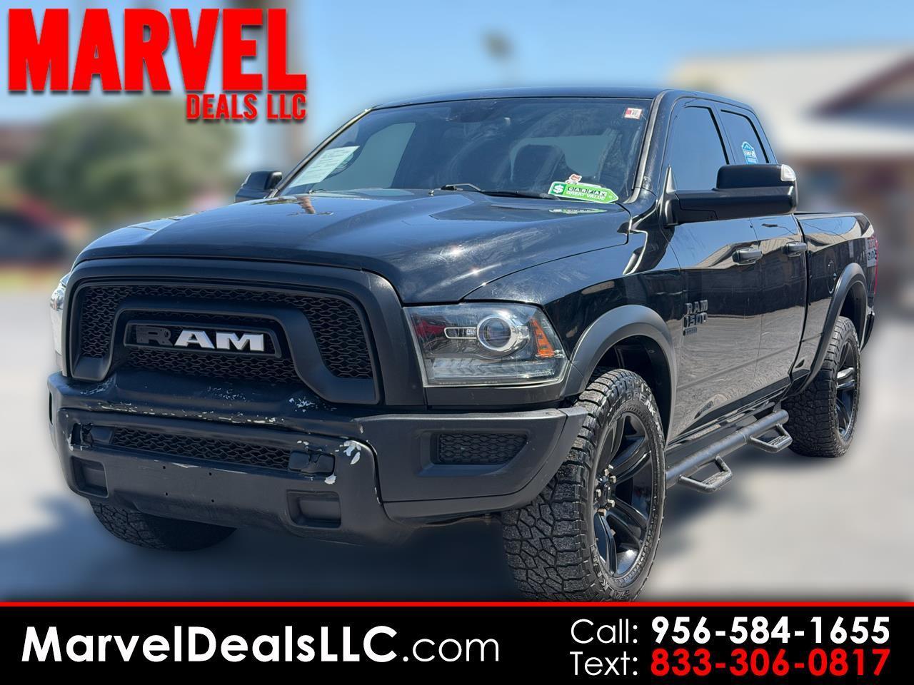 2021 RAM 1500 Classic Warlock 4x4 Quad Cab 6'4" Box