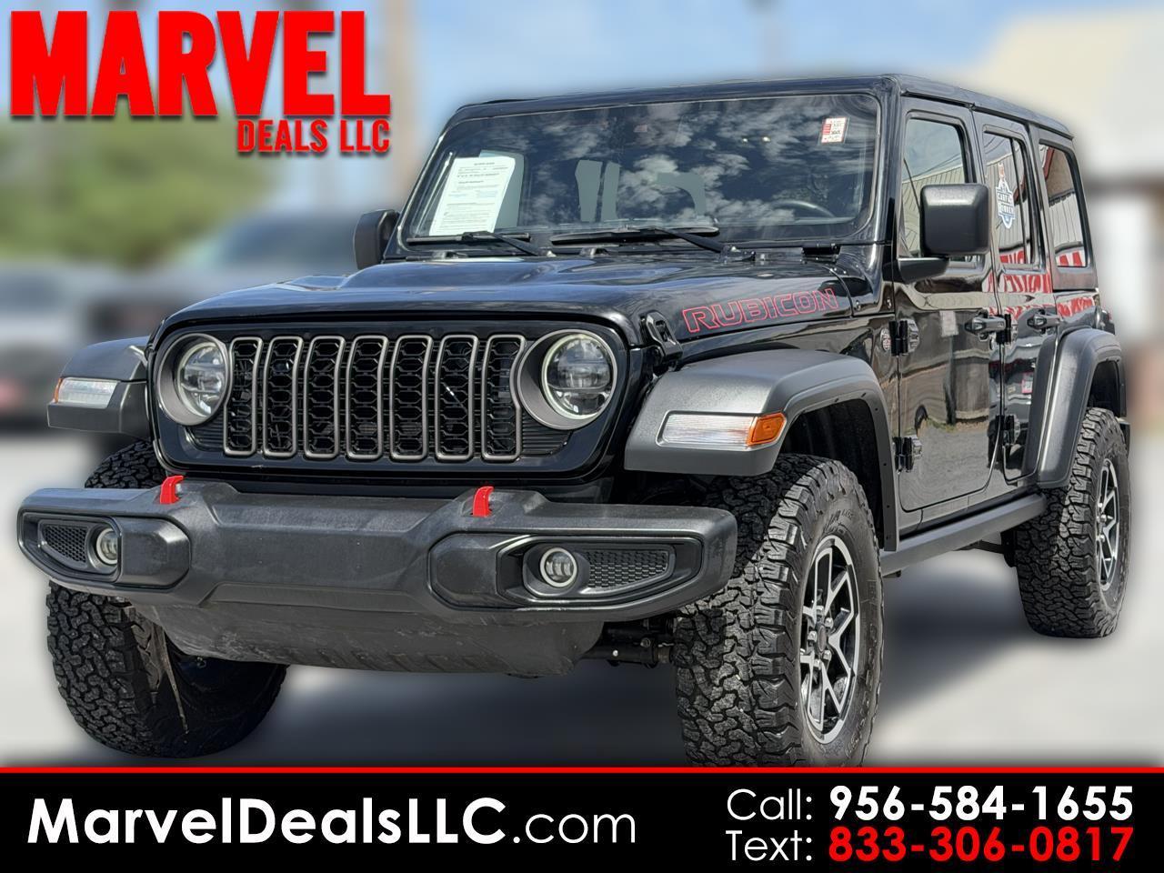 2024 Jeep Wrangler Rubicon 4 Door 4x4