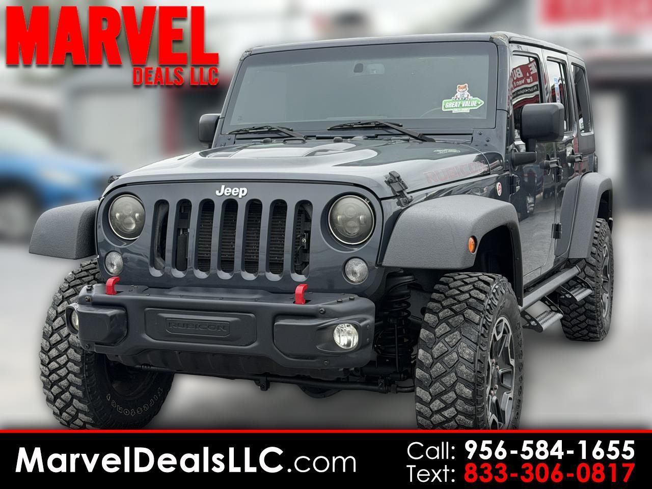 2016 Jeep Wrangler Unlimited 4WD 4dr Rubicon Hard Rock