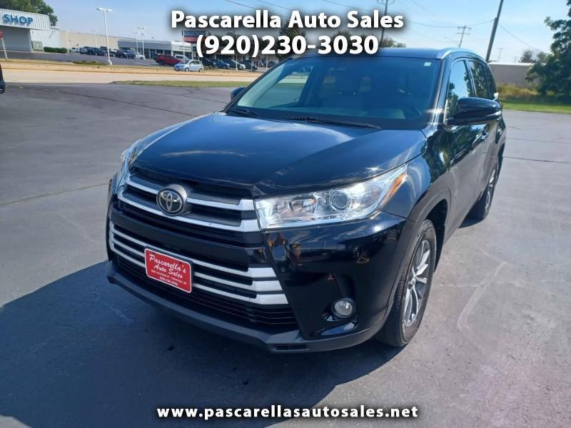 Toyota Highlander XLE 4WD 2018