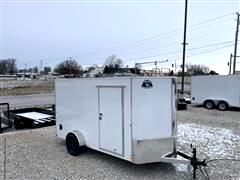 2025 Bighorn 6x12 Single Axle Cargo Trailer 