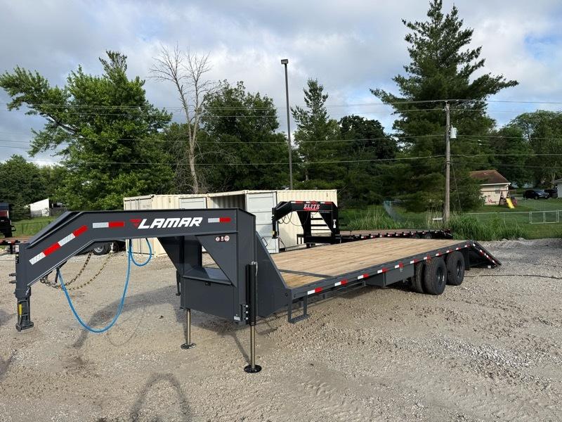 Lamar Hydraulic Tail Flatbed  2027