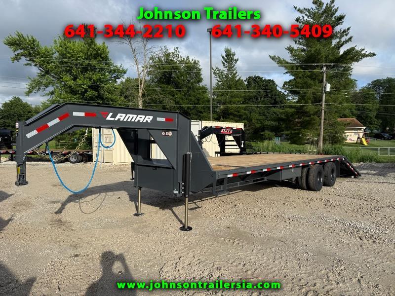 Lamar Hydraulic Tail Flatbed  2027