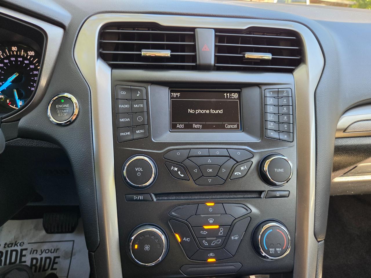 Ford Fusion S 2018