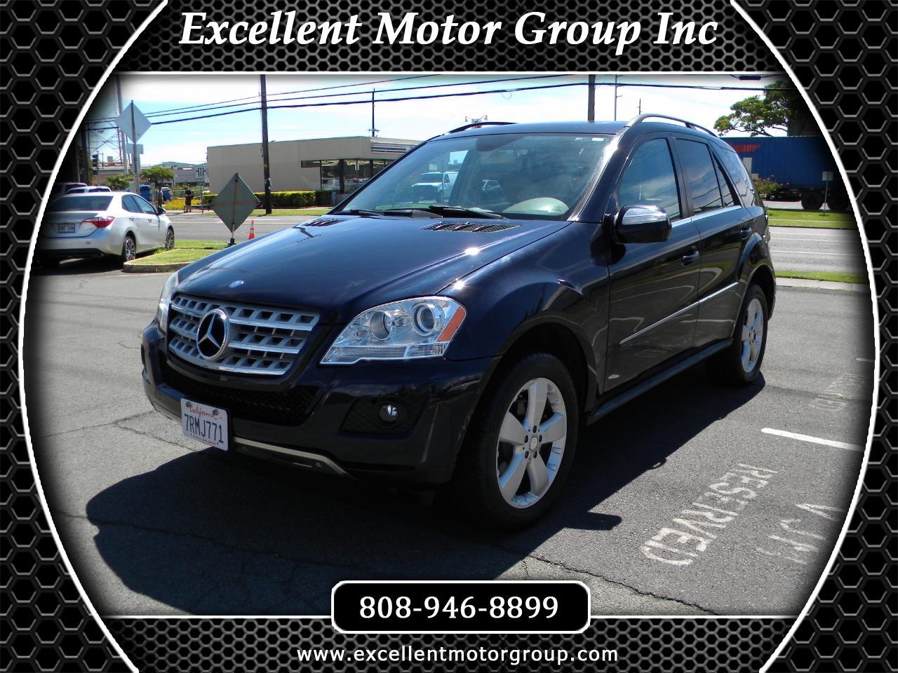 Used 2010 Mercedes Benz M Class Ml350 For Sale In Honolulu