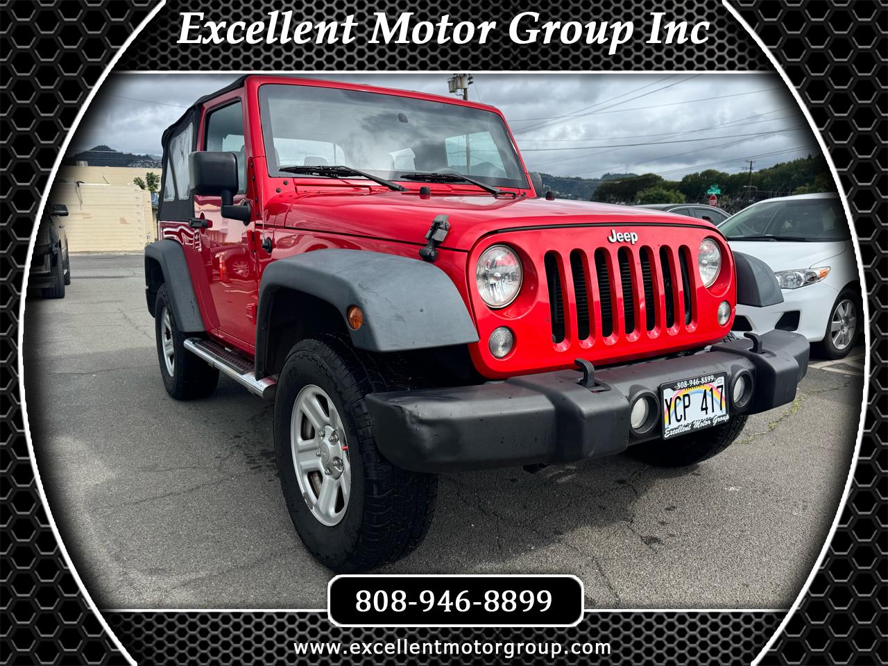 Jeep Wrangler 4WD 2dr Sport 2015