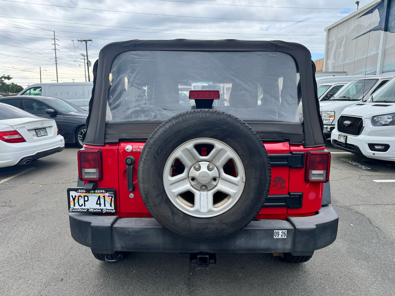 Jeep Wrangler 4WD 2dr Sport 2015