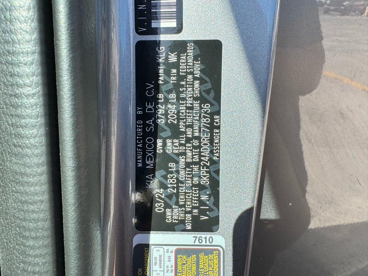 Kia Forte LXS IVT 2024