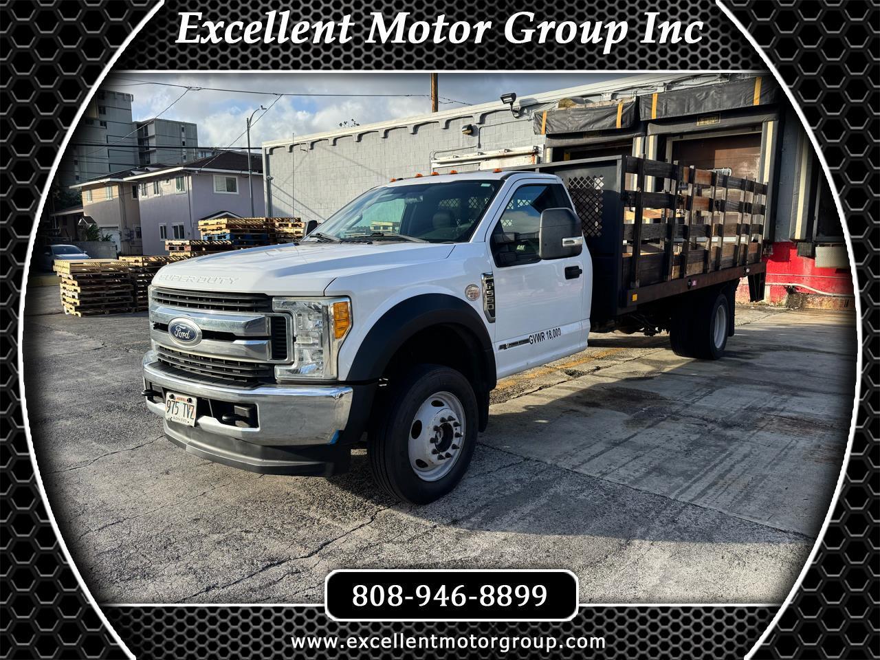 Ford Super Duty F-550 DRW XLT 4WD Reg Cab 145" WB 60" CA 2017