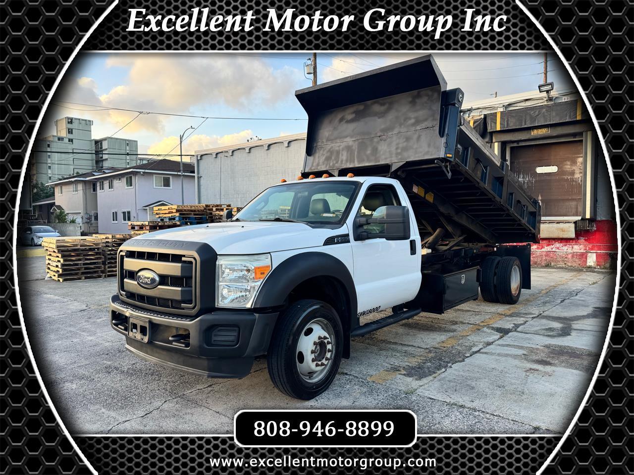 Ford Super Duty F-550 DRW 4WD Reg Cab 141" WB 60" CA XLT 2012
