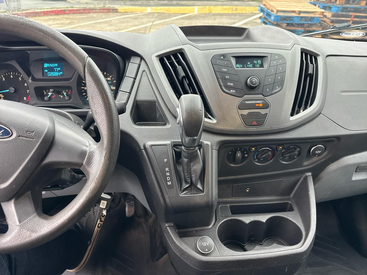 Ford Transit Van T-150 130" Low Rf 8600 GVWR Swing-Out RH Dr 2017