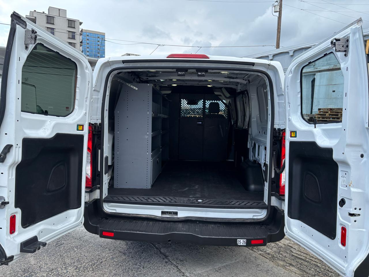 Ford Transit Van T-150 130" Low Rf 8600 GVWR Swing-Out RH Dr 2017