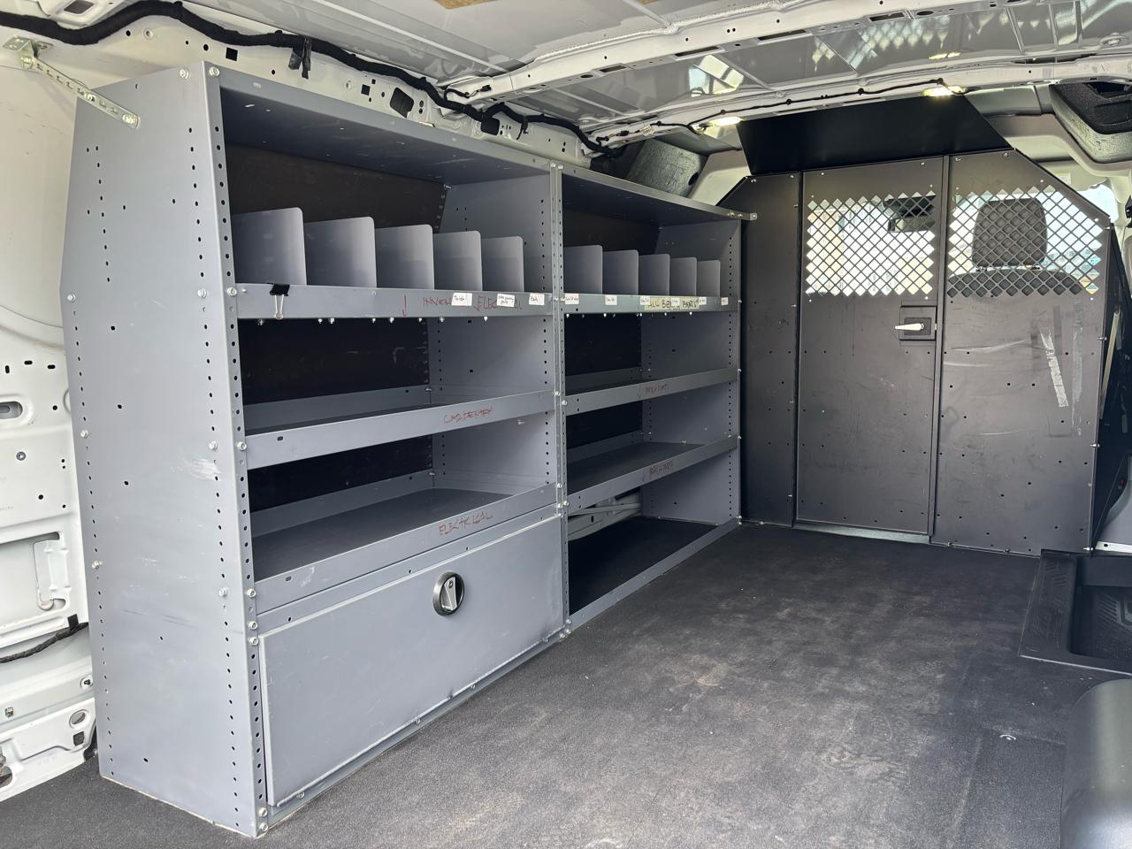 Ford Transit Van T-150 130" Low Rf 8600 GVWR Swing-Out RH Dr 2017