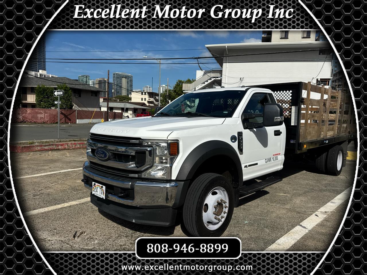 Ford Super Duty F-550 DRW XLT 4WD Reg Cab 145" WB 60" CA 2022