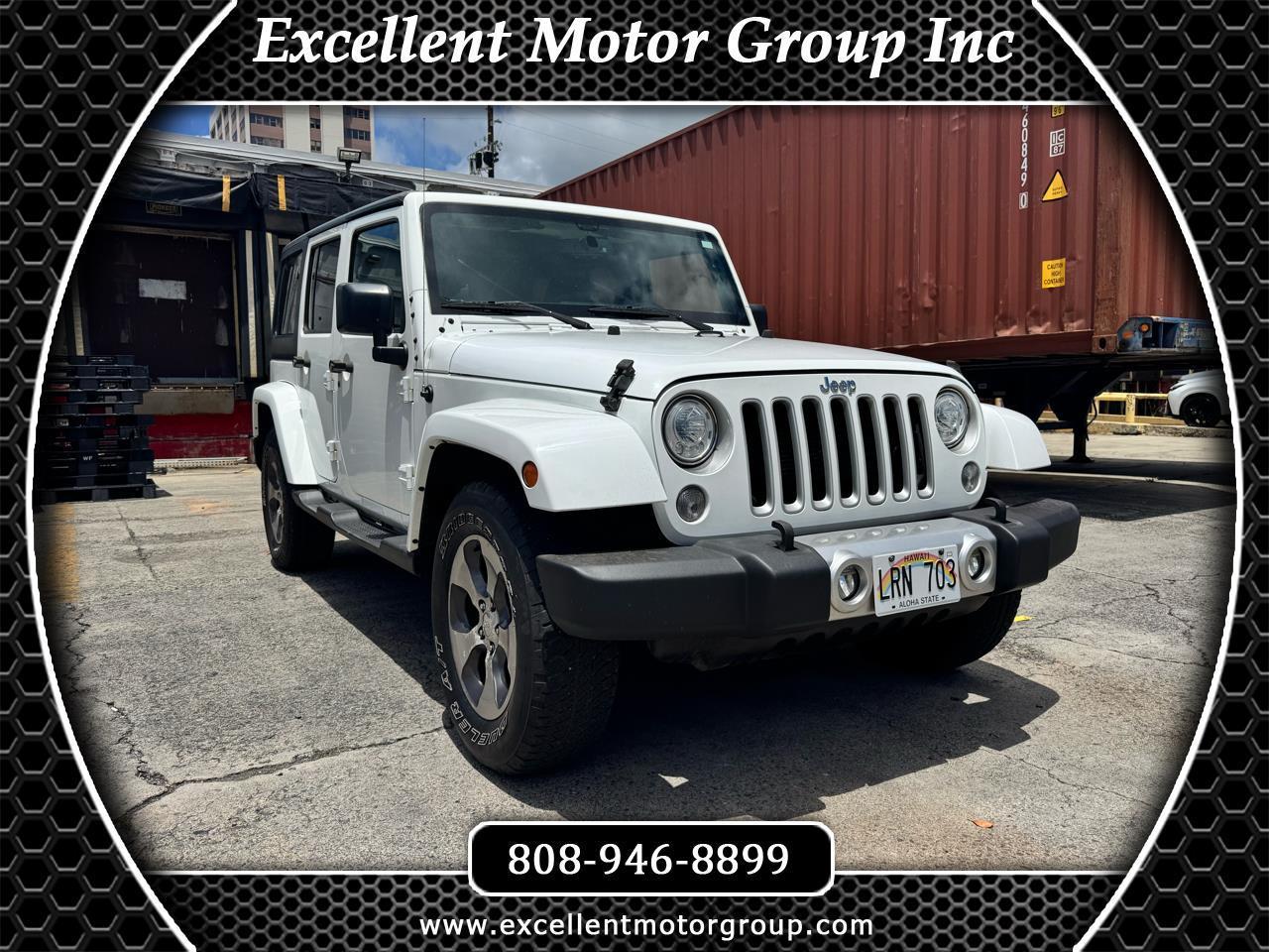 Jeep Wrangler Unlimited Sahara 4x4 2017