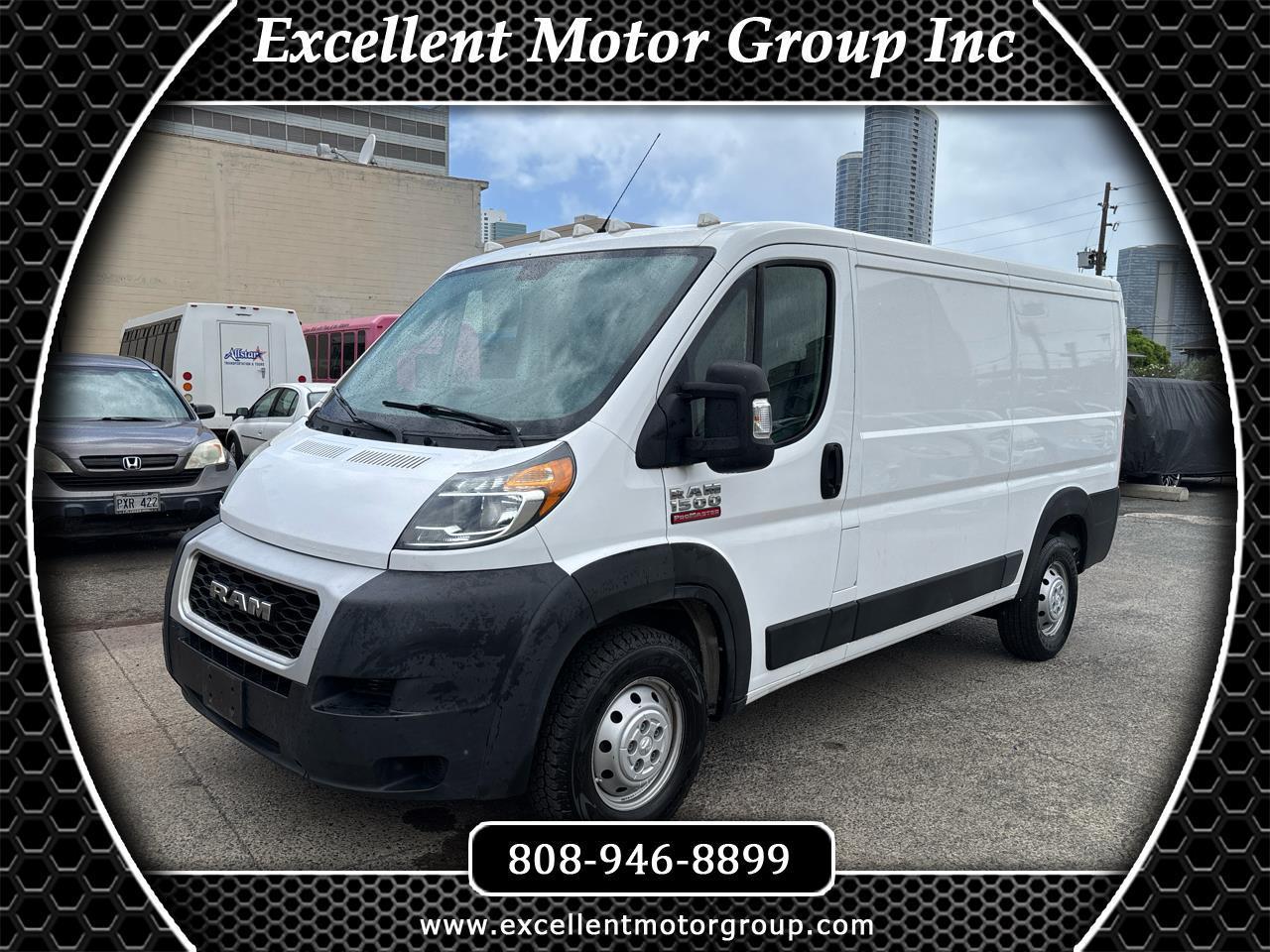 RAM ProMaster Cargo Van 1500 Low Roof 136" WB 2019