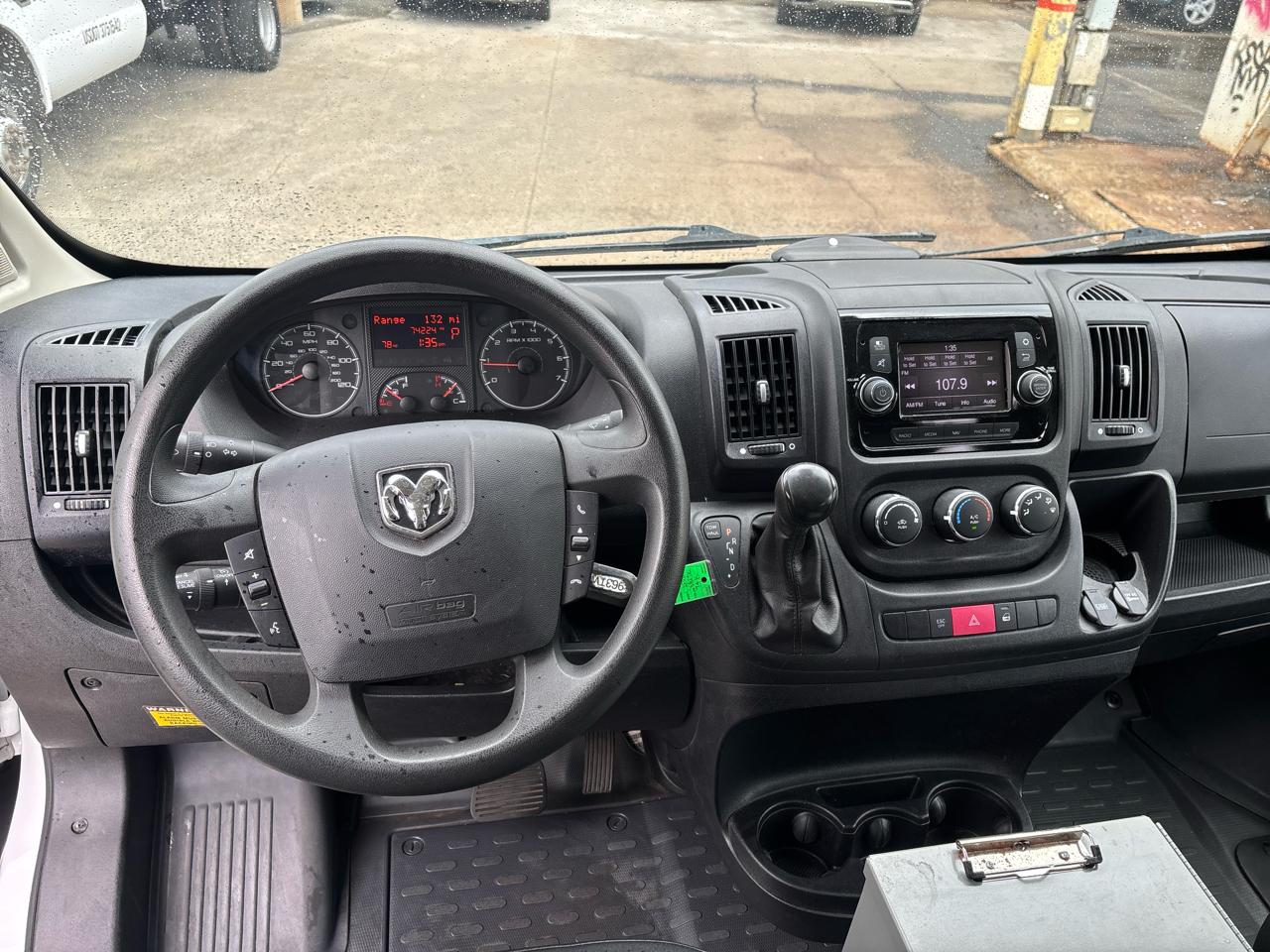 RAM ProMaster Cargo Van 1500 Low Roof 136" WB 2019