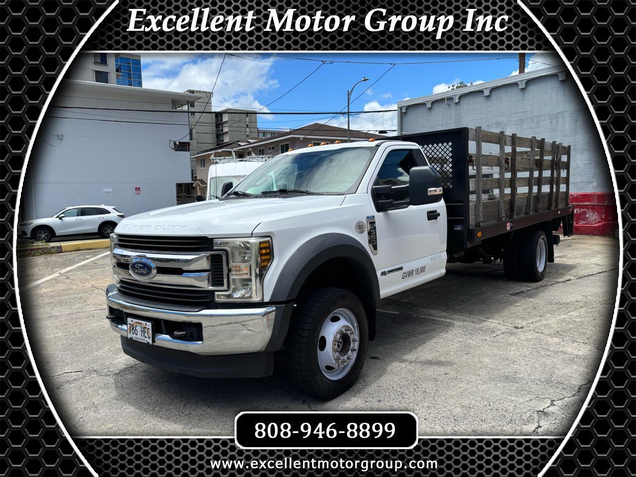 Ford Super Duty F-550 DRW XLT 4WD Reg Cab 145" WB 60" CA 2019