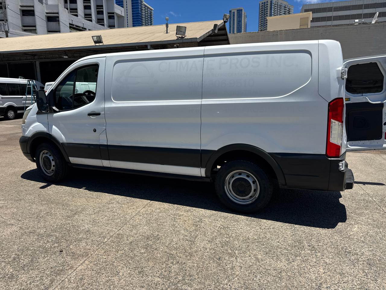 Ford Transit Cargo Van T-150 130" Low Rf 8600 GVWR Sliding RH Dr 2015