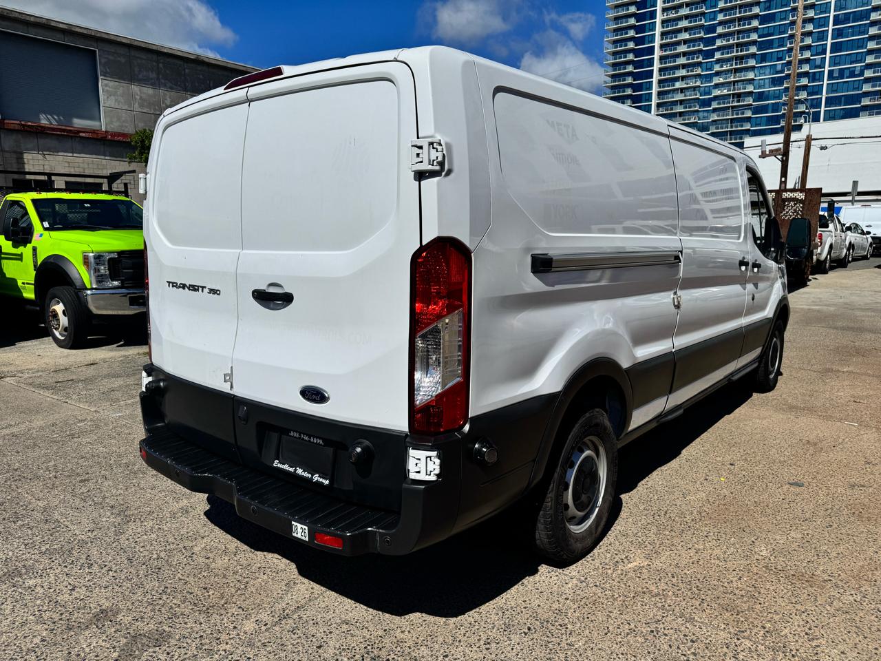 Ford Transit Van T-350 148" Low Rf 9500 GVWR Sliding RH Dr 2018