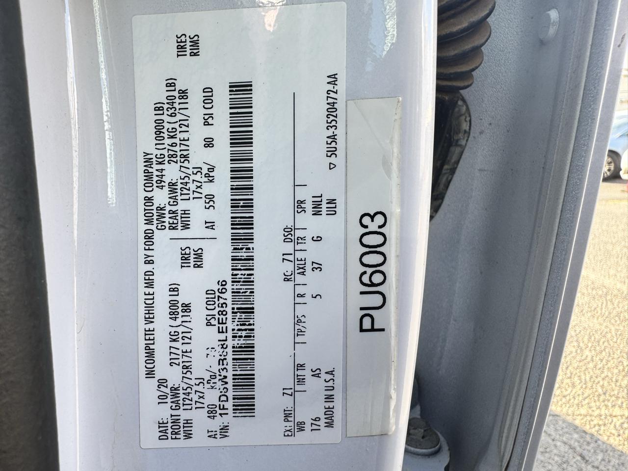 Ford Super Duty F-350 SRW King Ranch 4WD Crew Cab 8' Box 2020