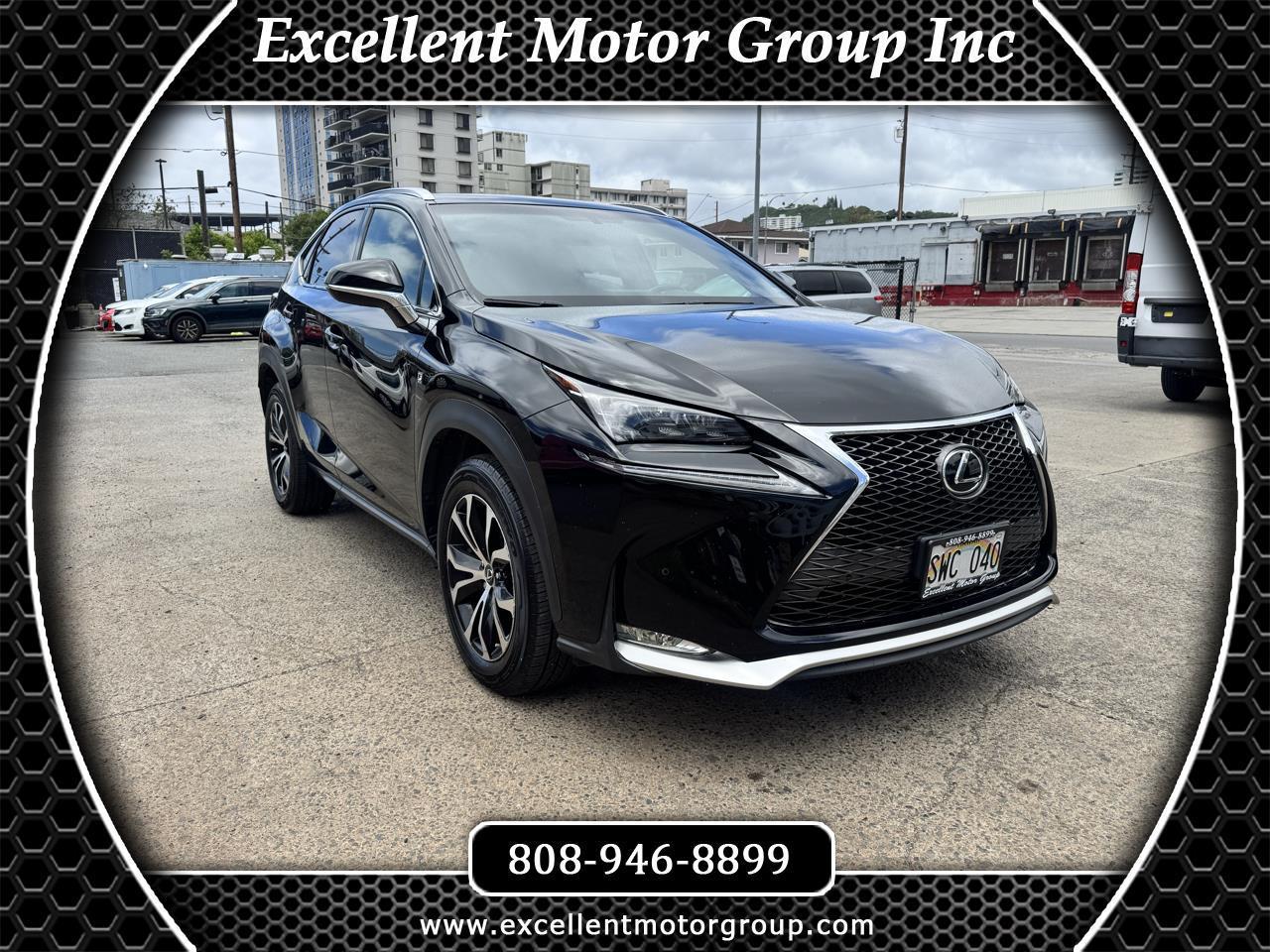 Lexus NX 200t F Sport 4D SUV FWD 2016