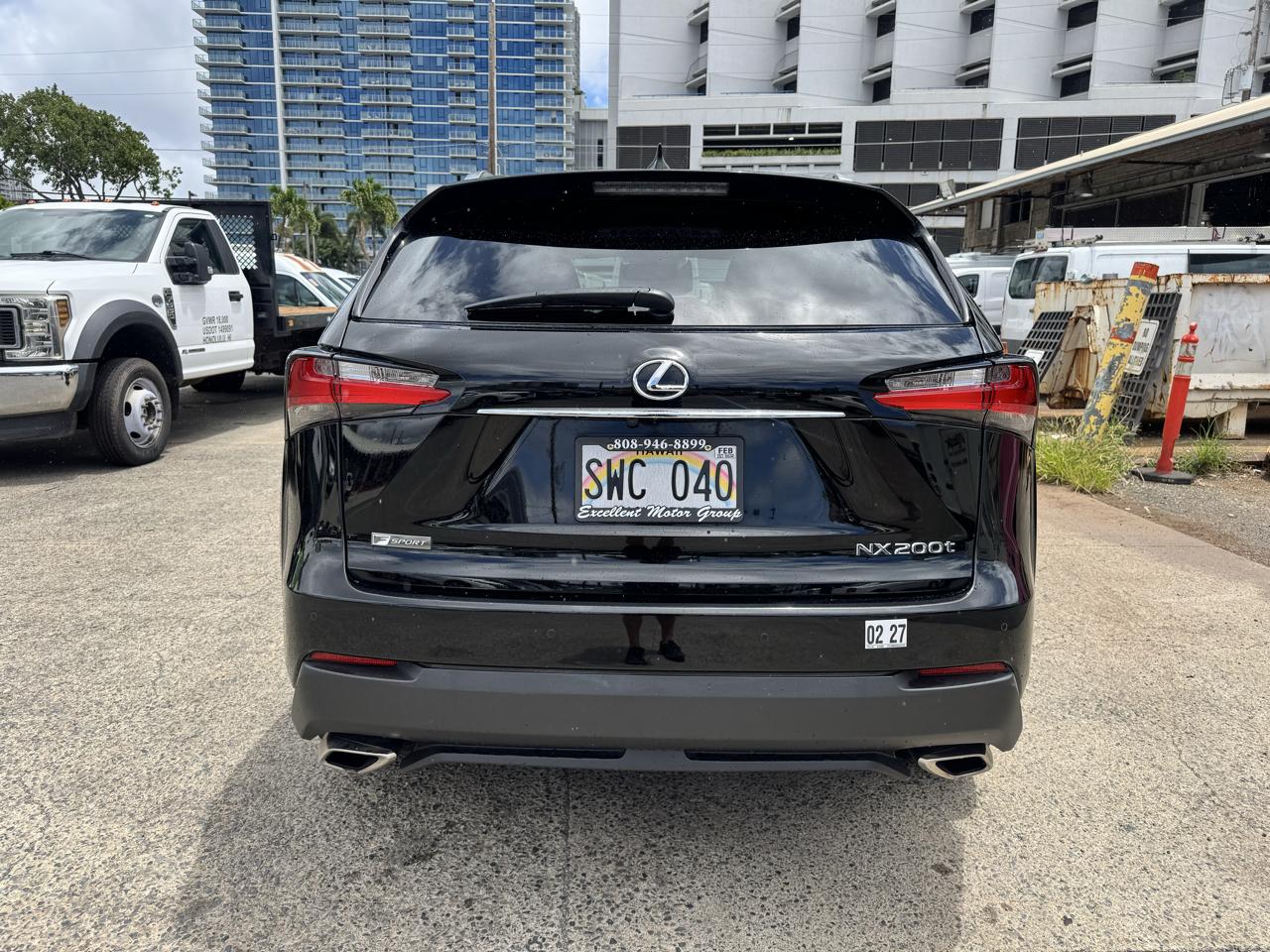 Lexus NX 200t F Sport 4D SUV FWD 2016