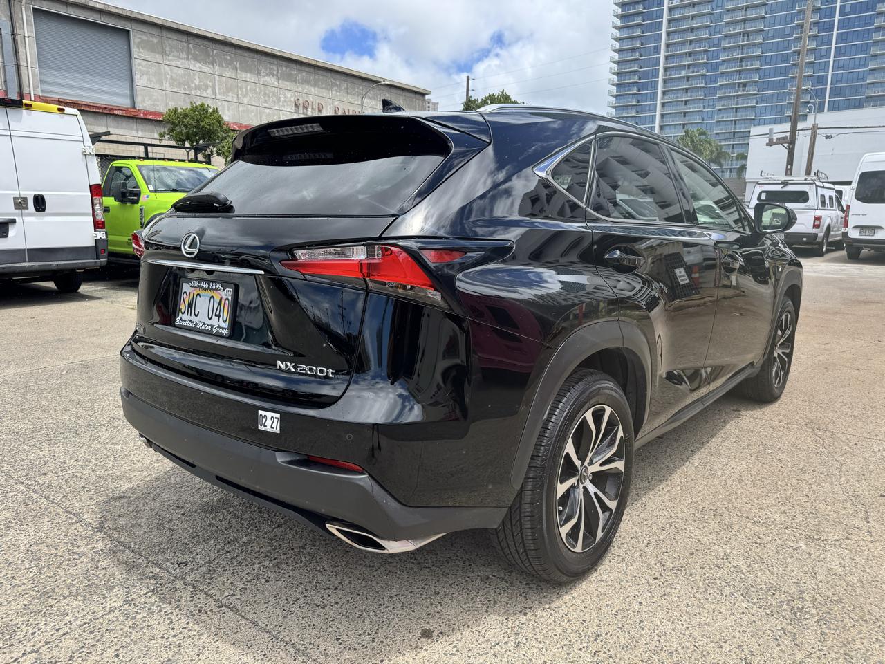 Lexus NX 200t F Sport 4D SUV FWD 2016