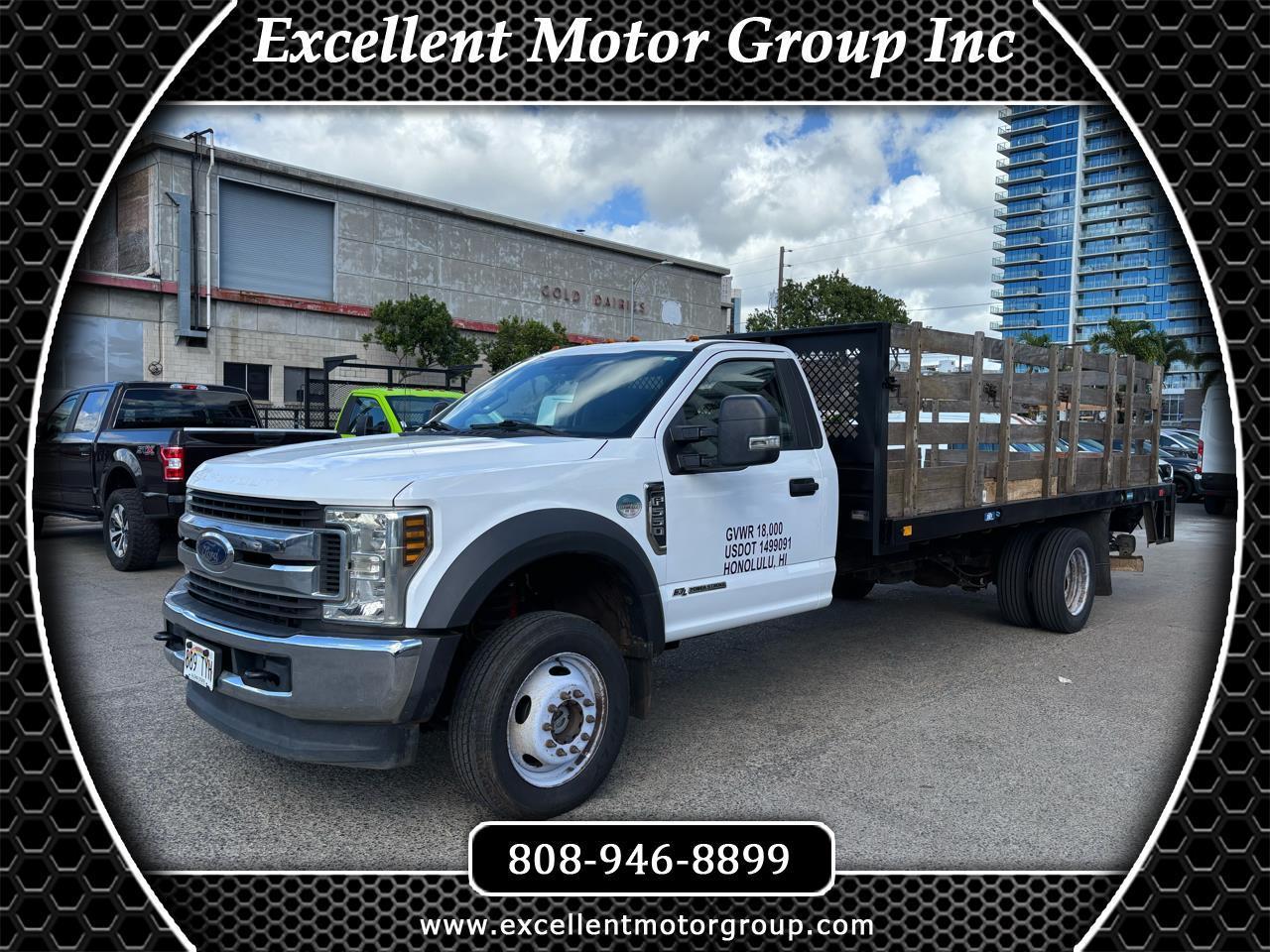 Ford Super Duty F-550 DRW XLT 4WD Reg Cab 145" WB 60" CA 2019