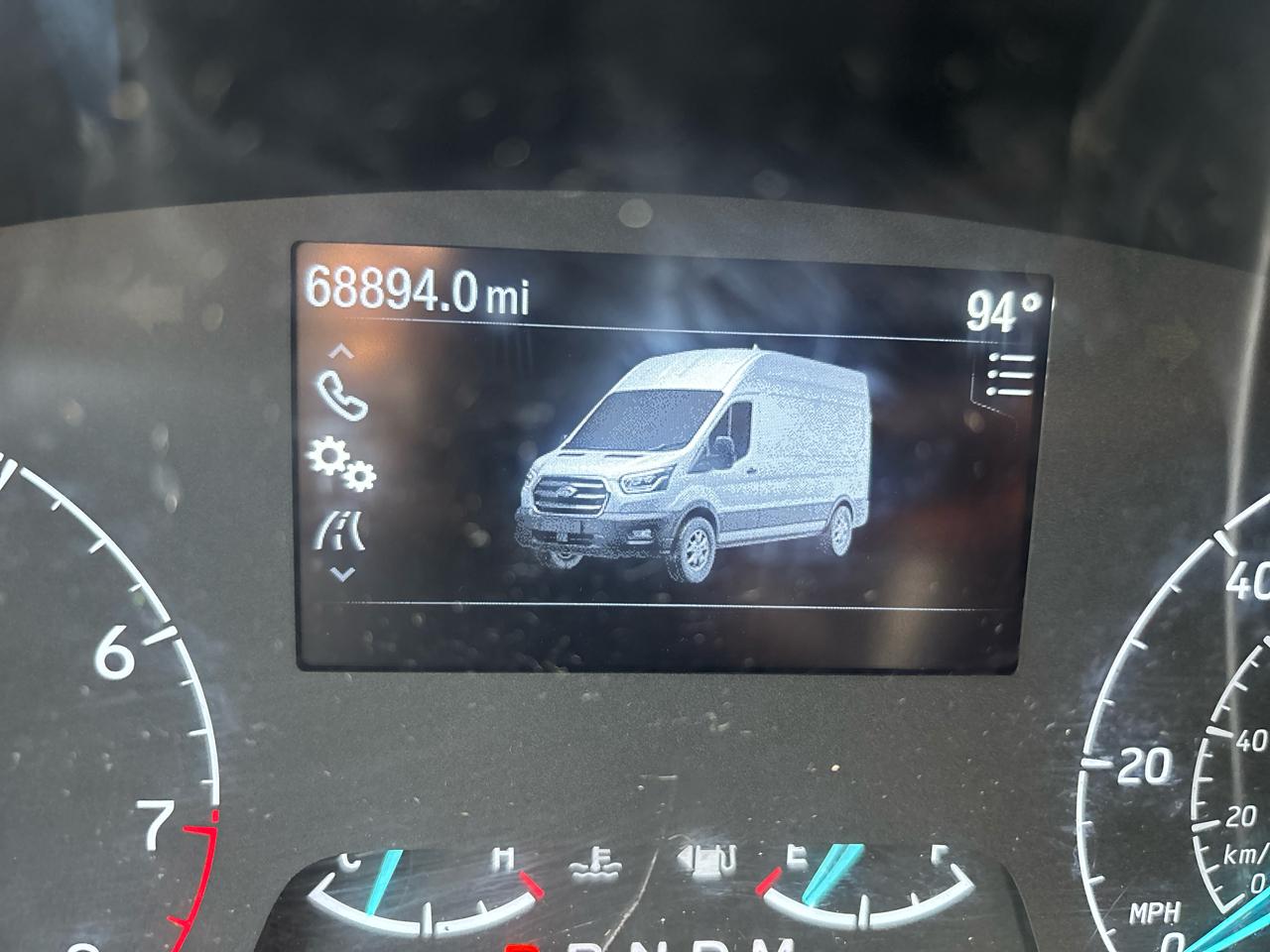 Ford Transit Cargo Van T-250 148" EL Hi Rf 9070 GVWR RWD 2020