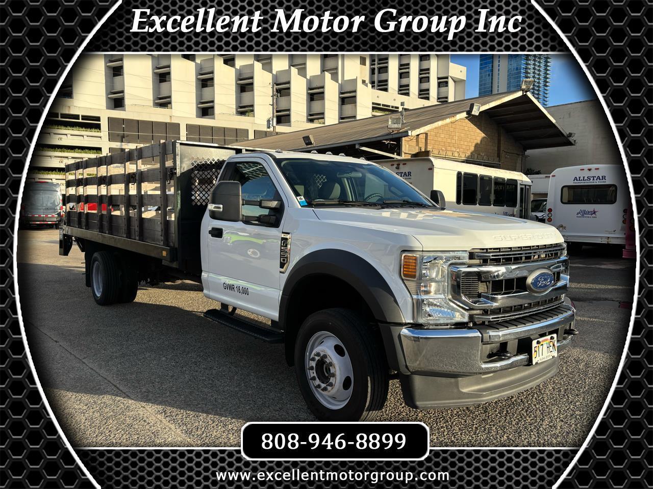 Ford Super Duty F-550 DRW XLT 4WD Reg Cab 145" WB 60" CA 2022