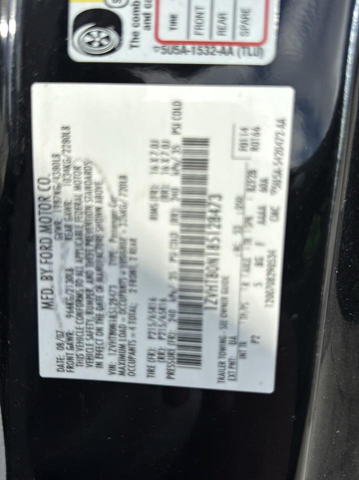 Ford Mustang 2dr Cpe Premium 2008