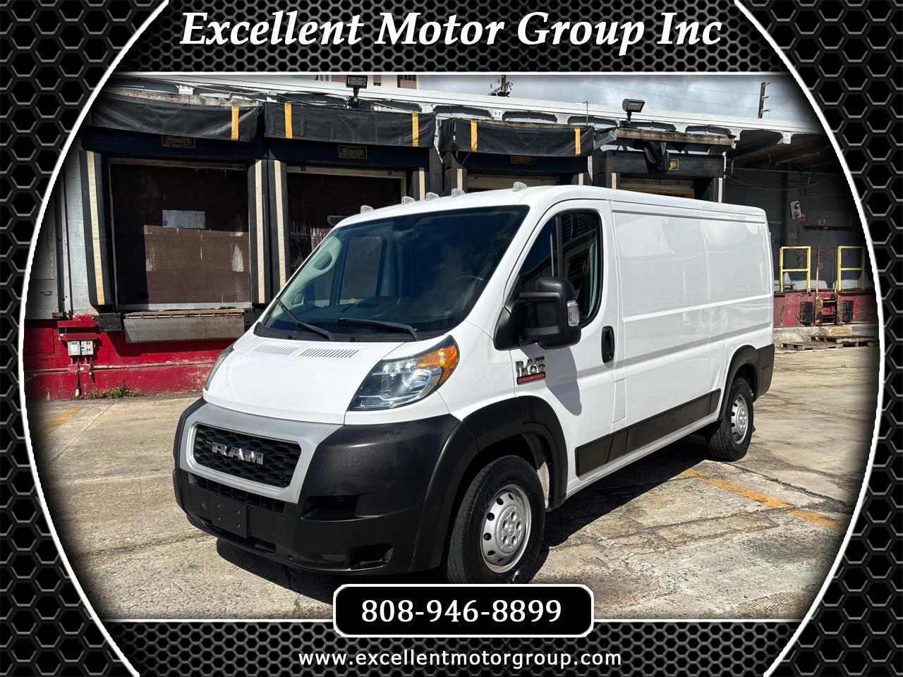 RAM ProMaster Cargo Van 1500 Low Roof 136" WB 2019