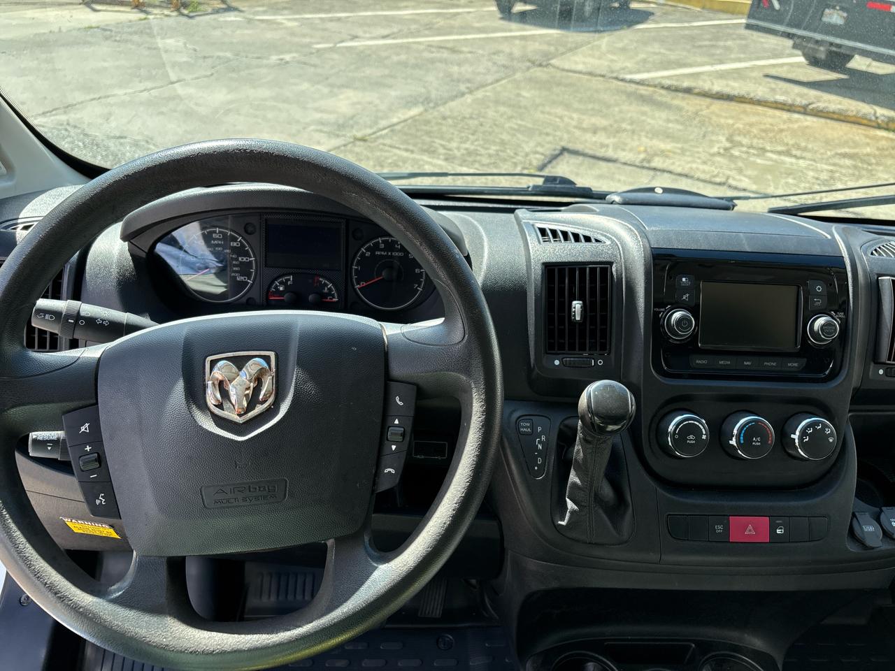 RAM ProMaster Cargo Van 1500 Low Roof 136" WB 2019