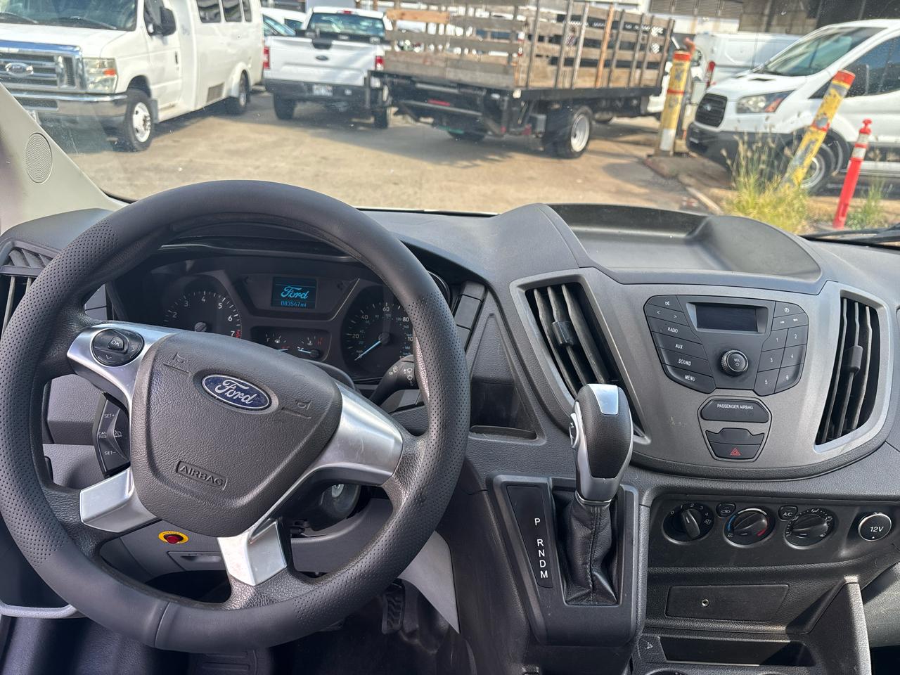 Ford Transit Van T-250 130" Low Rf 9000 GVWR Sliding RH Dr 2018