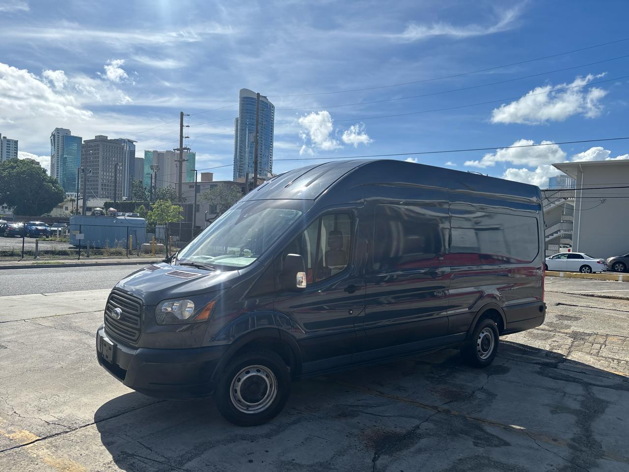 Ford Transit Van T-250 148" EL Hi Rf 9000 GVWR Sliding RH Dr 2019