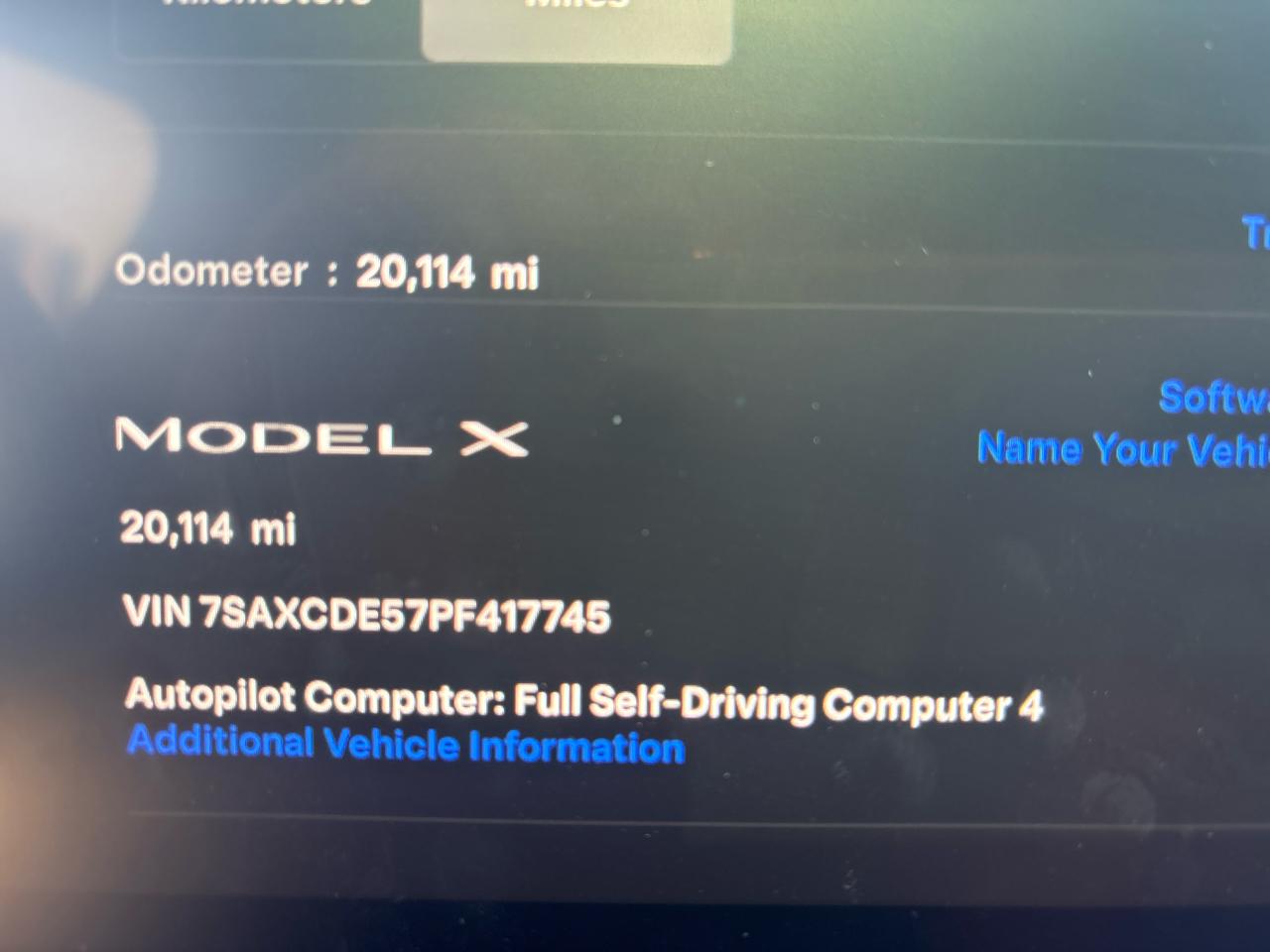 Tesla Model X AWD 2023