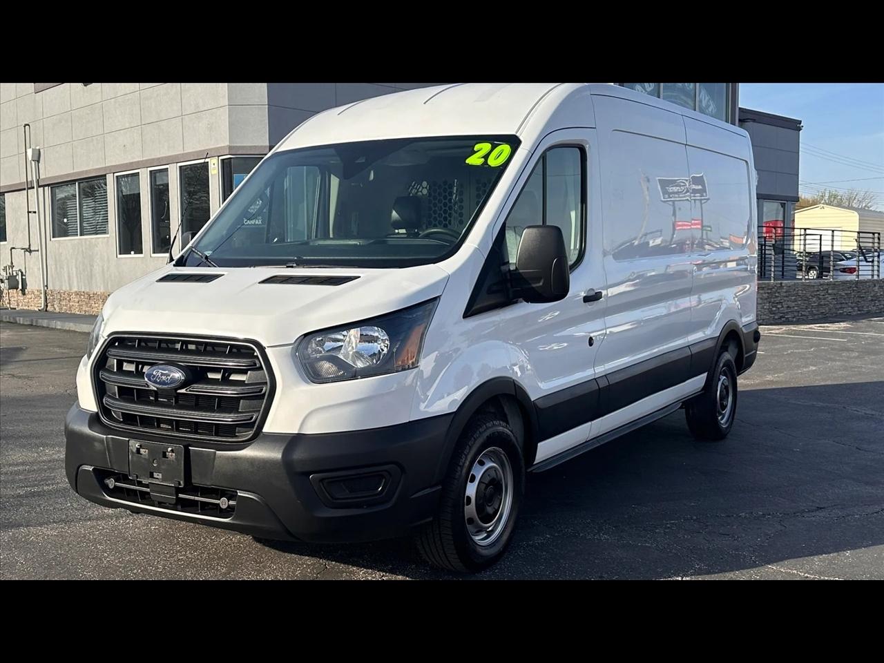 2020 Ford Transit Cargo Van T-250 130" Med Rf 9070 GVWR RWD