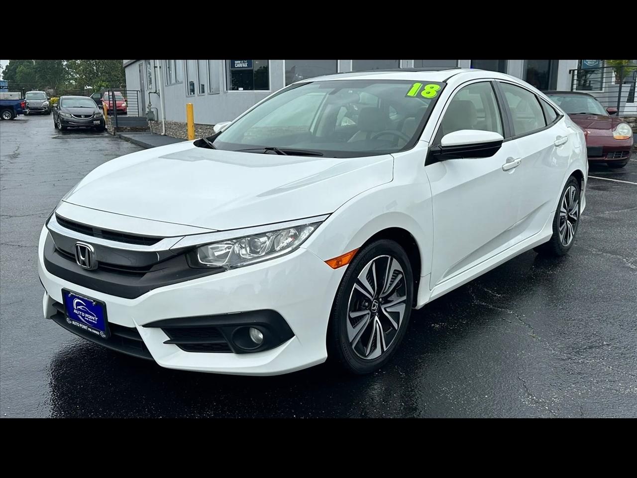 Honda Civic EX-T Sedan CVT 2018