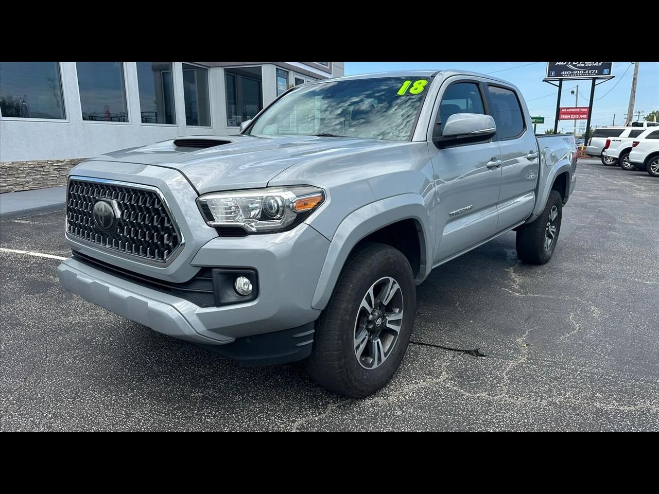 Toyota Tacoma SR5 Double Cab Long Bed V6 6AT 4WD 2018
