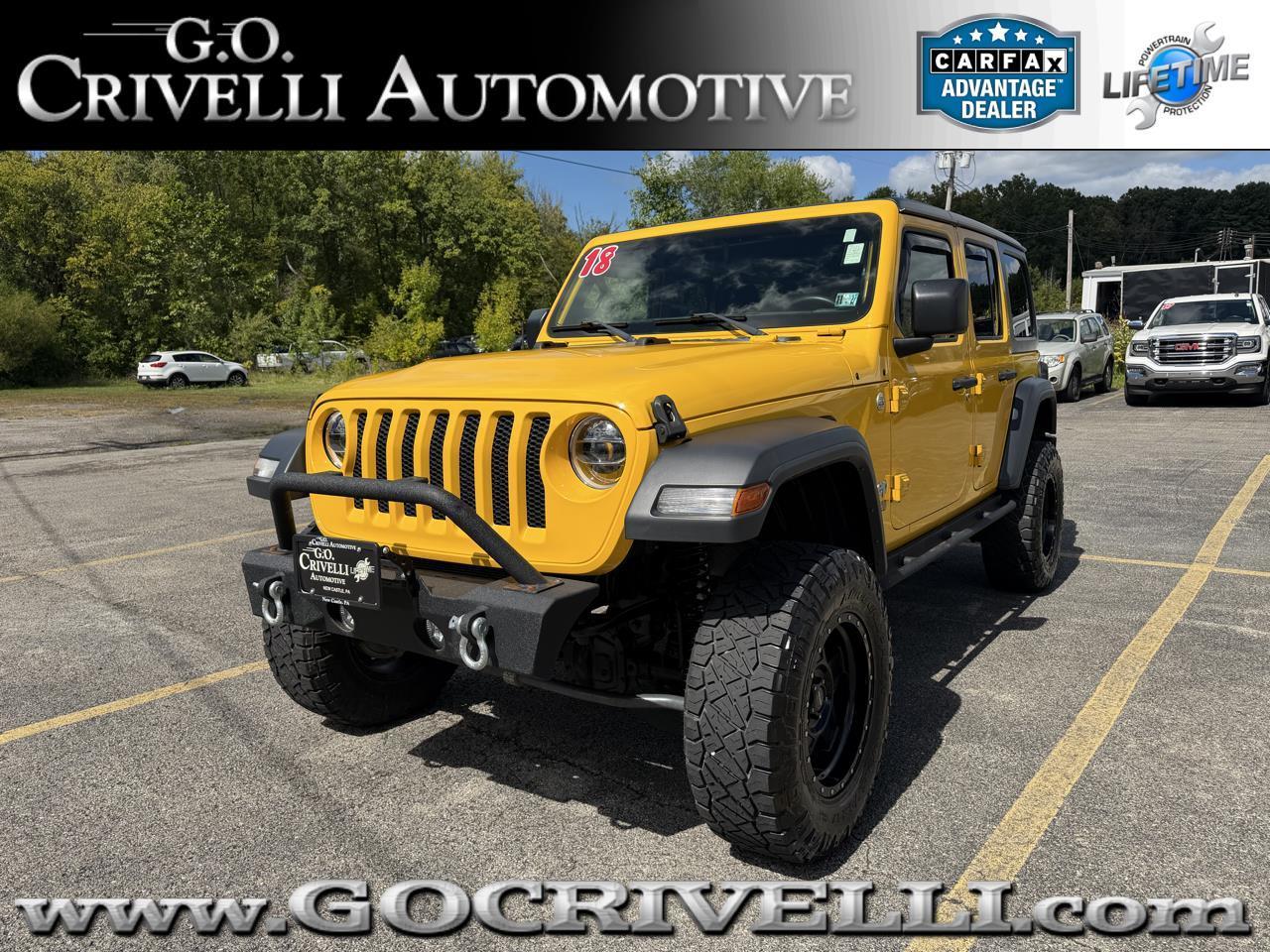 2018 Jeep Wrangler Unlimited Sport 4x4
