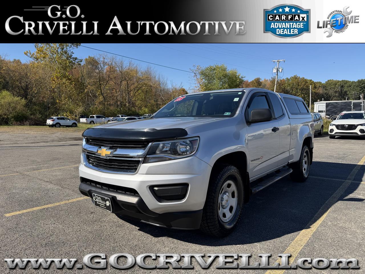 2018 Chevrolet Colorado 2WD Ext Cab 128.3" Work Truck