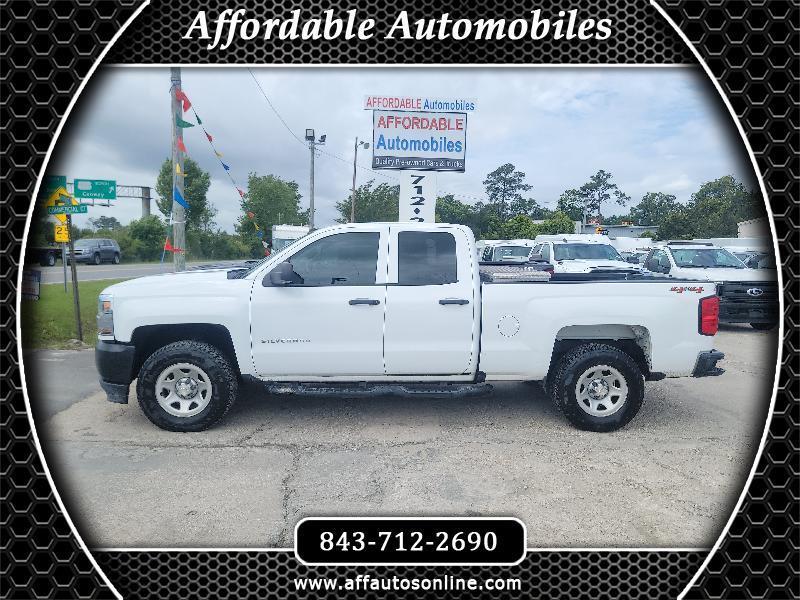 Chevrolet Silverado 1500 Work Truck Double Cab 4WD 2018