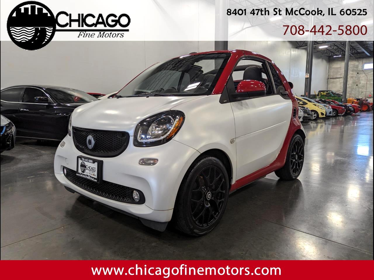 Used 2017 Smart Fortwo passion cabriolet for Sale in McCook IL 60525